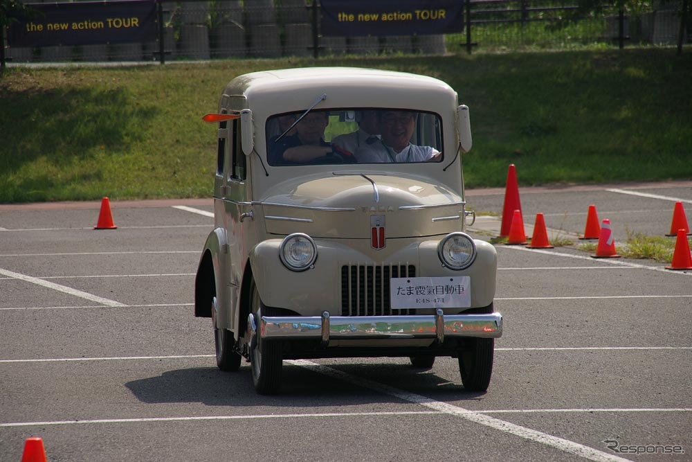 1947年に製造された「たま電気自動車」