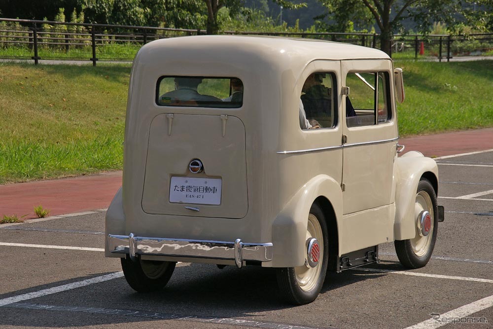1947年に製造された「たま電気自動車」