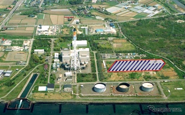 北海道電力伊達ソーラー発電所完成イメージ