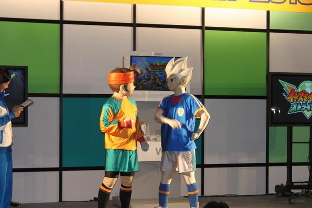 【TGS 2010】ステージも大盛り上がり～Wii『イナズマイレブン ストライカーズ』  【TGS 2010】ステージも大盛り上がり～Wii『イナズマイレブン ストライカーズ』 