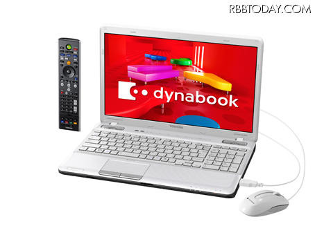 「dynabook Qosmio T560／T4シリーズ」（ベルベッティホワイト） 「dynabook Qosmio T560／T4シリーズ」（ベルベッティホワイト）