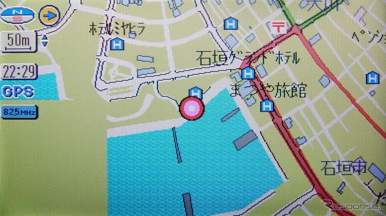 【カーナビ2003夏の陣】海の中を走る?　誤差、最大で793mも