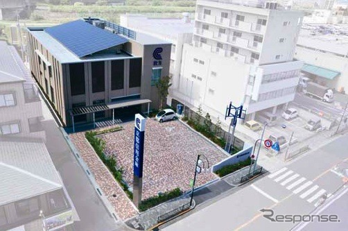 GSユアサ、生田産機などが先進的な環境技術を導入した枚方支店