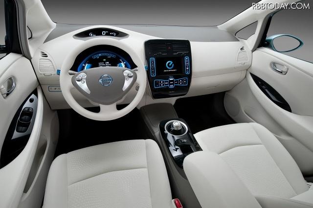 日産「リーフ」にて採用される予定のタッチスクリーン式情報ハブ 日産「リーフ」にて採用される予定のタッチスクリーン式情報ハブ