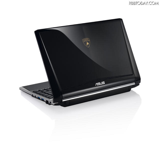 ASUS、“竹”を筺体素材に使用した「U33Jc」とランボルギーニとのコラボモデル「Eee PC VX6」を発表 Eee PC VX6（グロッシーブラック）