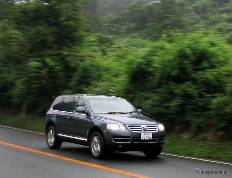 プレミアムSUV・VW『トゥアレグ』---オン/オフ走りの写真蔵