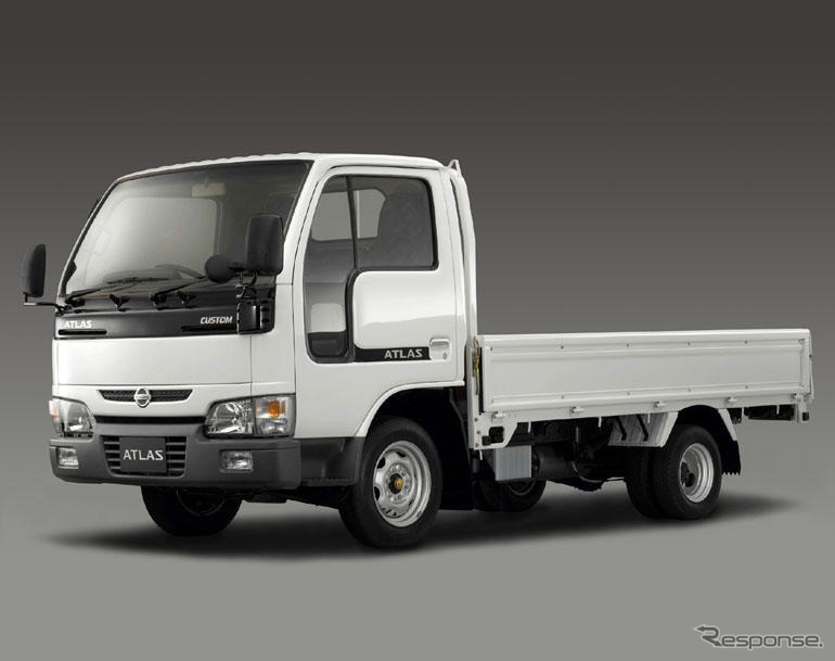 日産『アトラス10』を一部改良、法規制対応しました