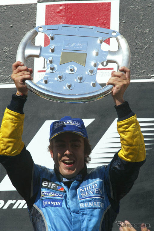 アロンソ、初優勝の喜び語る