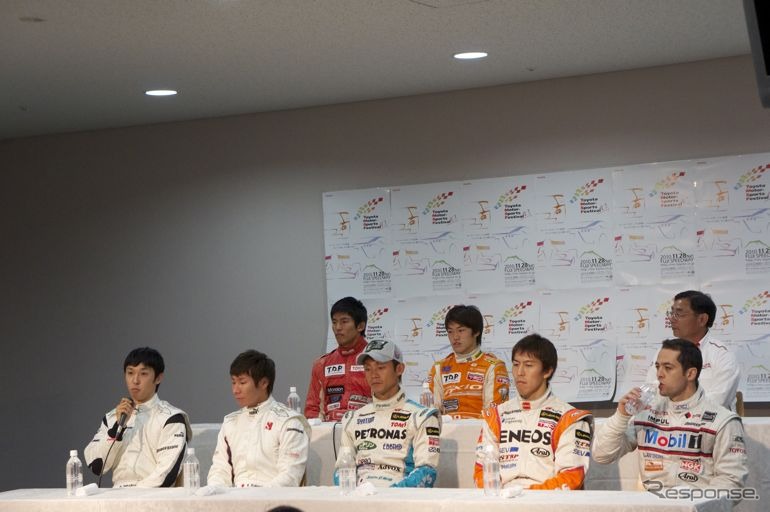 トヨタモータースポーツフェスティバルに参加した中嶋一貴、「来年は絶対にレースをする」と宣言。