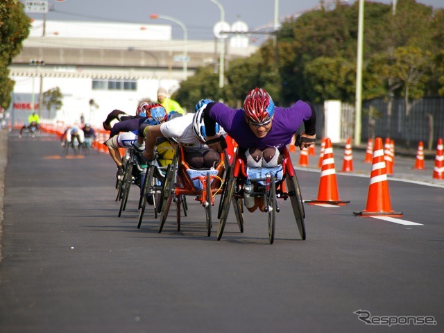 全国車椅子マラソン「日産カップ追浜チャンピオンシップ 」（資料画像）