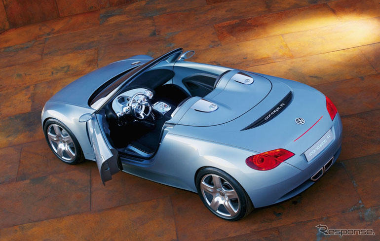 【フランクフルトショー2003出品車】VW『コンセプトR』……本気スポーツ