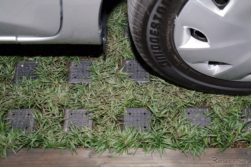 トヨタ自動車 駐車場緑化システム