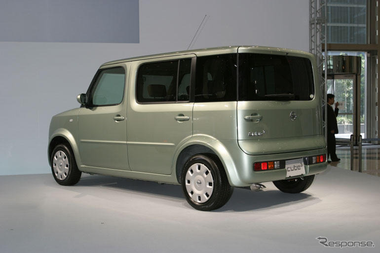 【日産『キューブ・キュービック』発表】個性的なデザイン