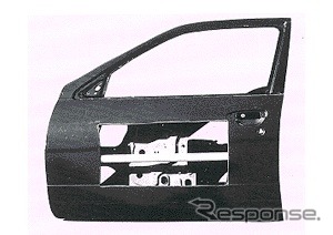 自動車用鋼板、鋼材使用の例