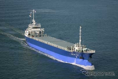 鋼材運搬用電気推進船 はいぱーえこ