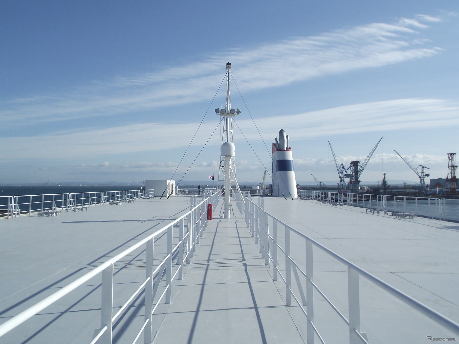 省エネ型自動車運搬船「シティ・オブ・セントピーターズバーグ」