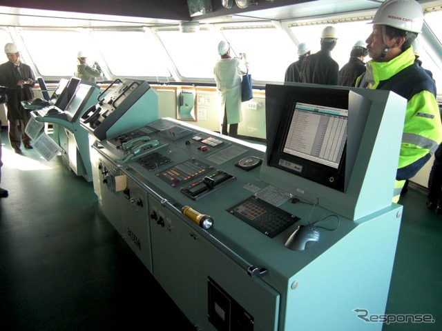 省エネ型自動車運搬船「シティ・オブ・セントピーターズバーグ」