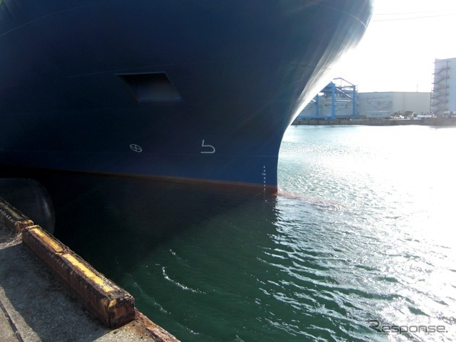 省エネ型自動車運搬船「シティ・オブ・セントピーターズバーグ」