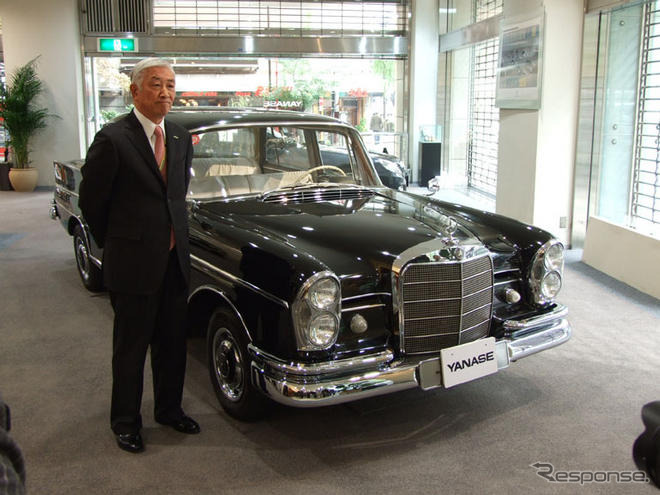 資料写真：ヤナセの西山俊太郎代表取締役社長