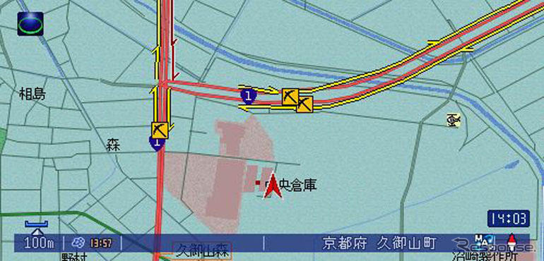 パイオニア『Air Navi』が9月度地図更新