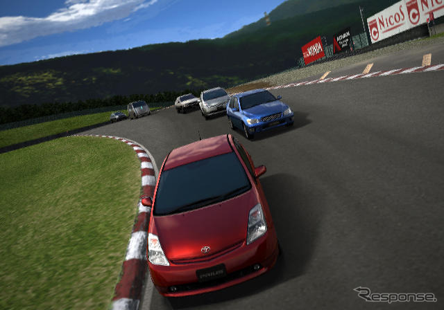 【GT4・プリウストライアル写真蔵】美しくスムーズな描画は正に次世代GT!!