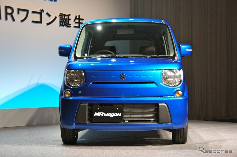 MRワゴンの燃費は25.5km/リットルを達成。アイドリングストップ機能搭載車も開発中
