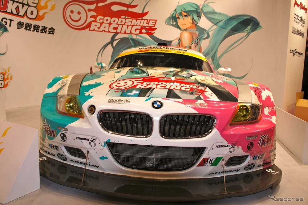 初音ミクGT、SUPER GT 2011年シーズンに参戦を発表