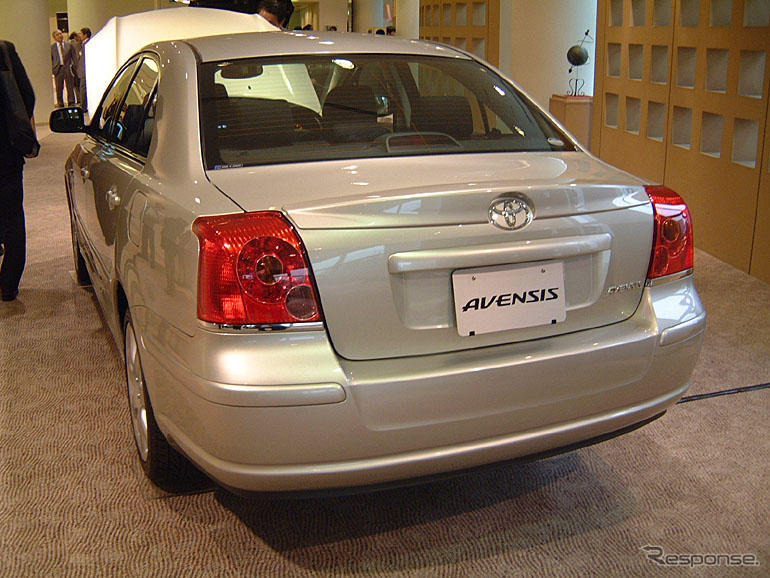 【トヨタ『アベンシス』発表】欧州テイストのスタイル＆パッケージング