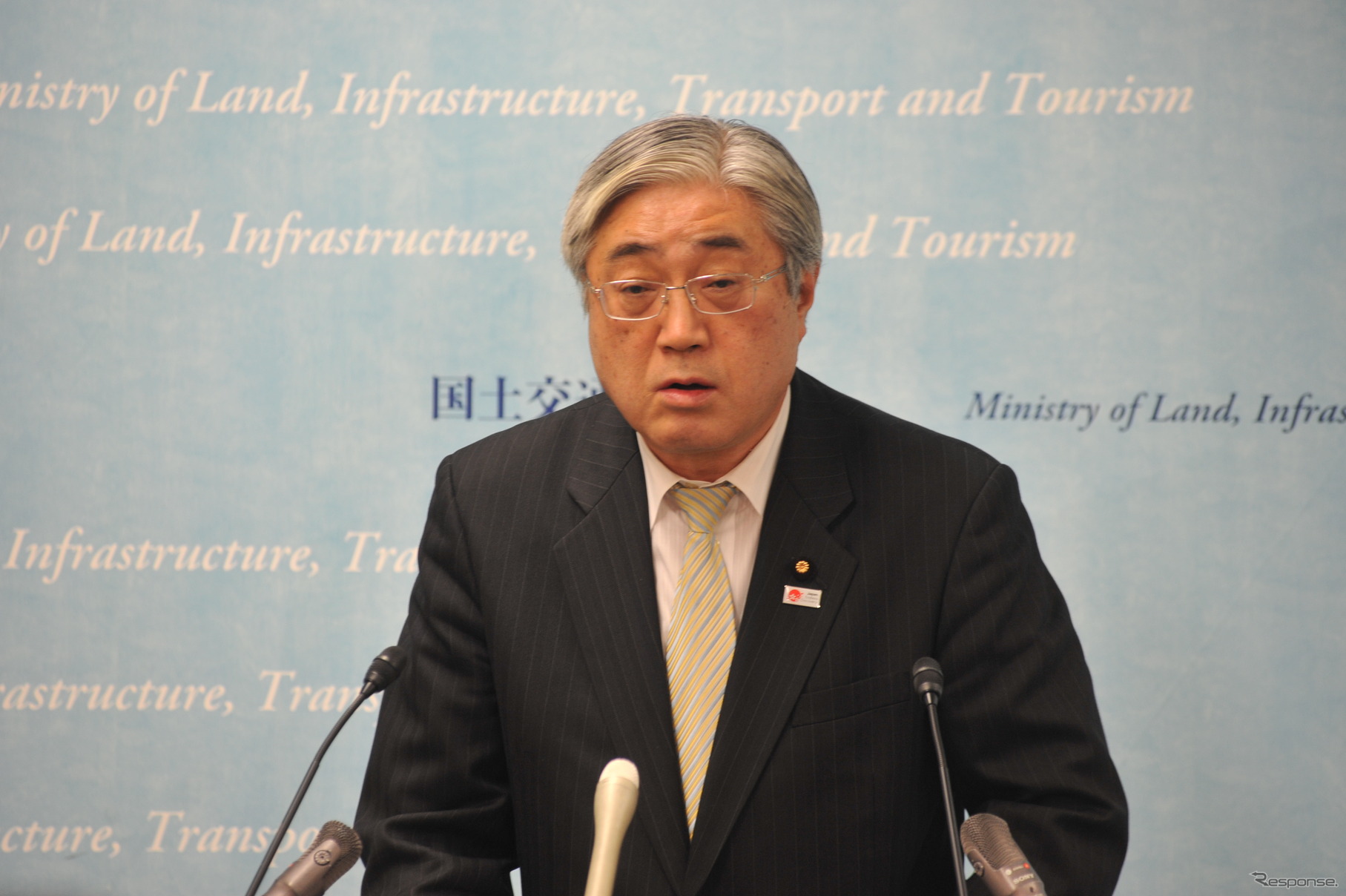 （7日・国交省）　撮影＝中島みなみ