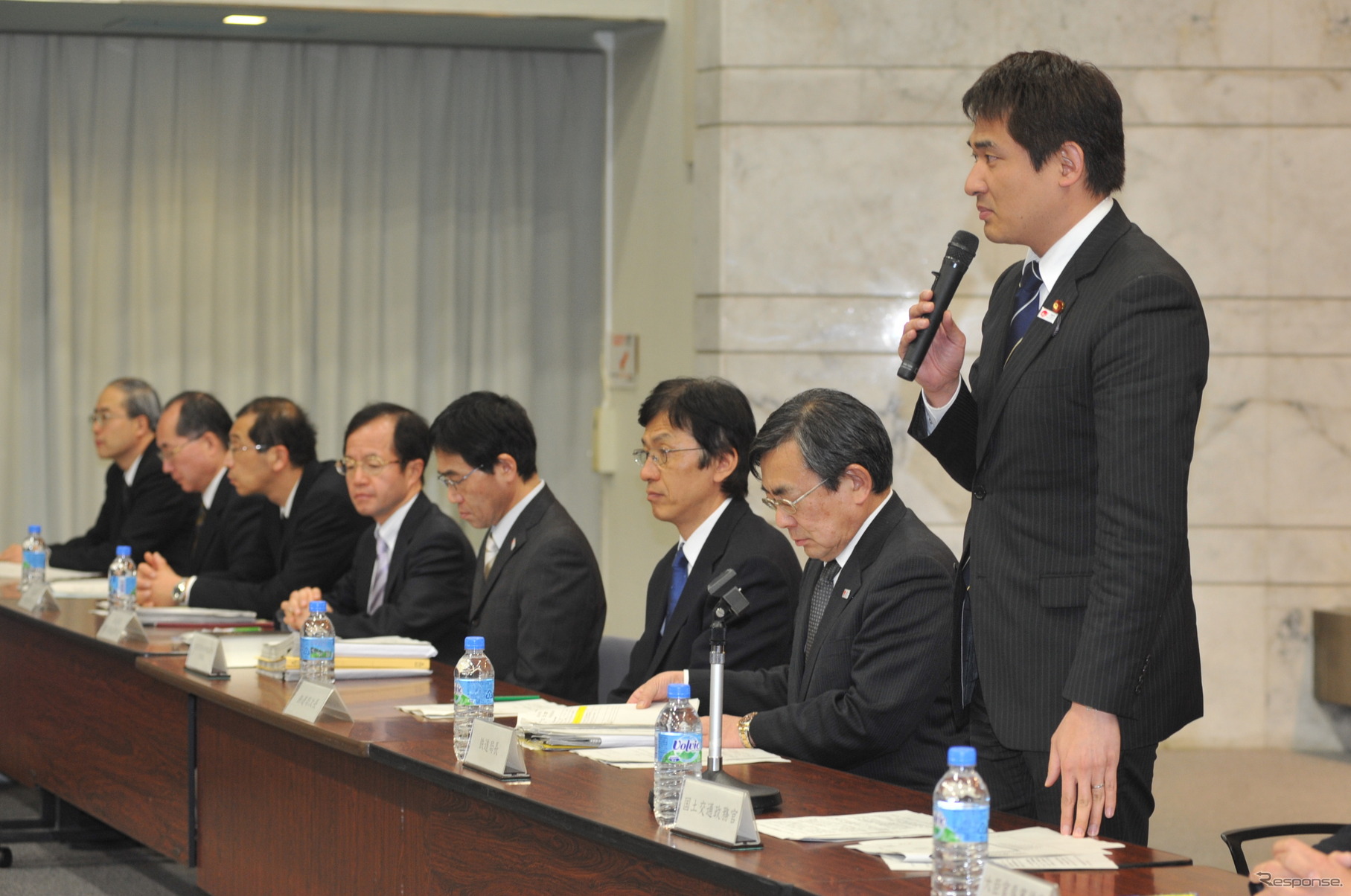 （9日・国交省）　撮影＝中島みなみ