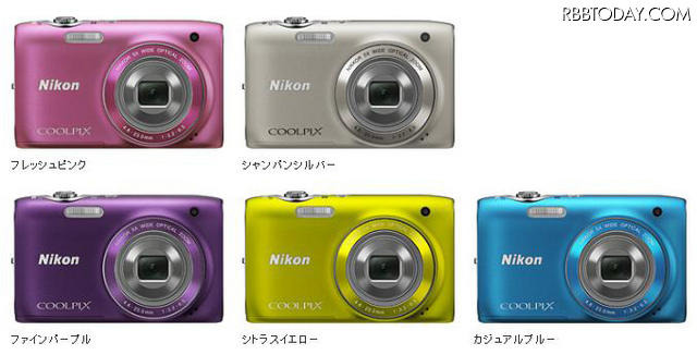 「COOLPIX S3100」 「COOLPIX S3100」