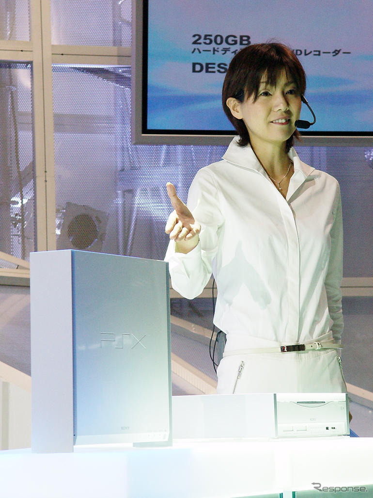 【CEATEC JAPAN2003】ボーナスで『PSX』と『GT4』を買ってください