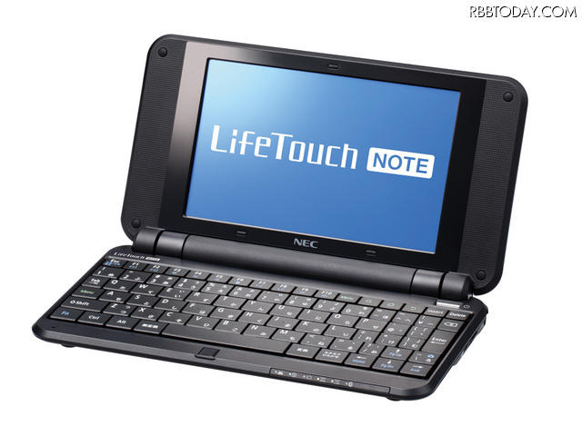 NEC、Android2.2搭載のキーボード付き7型端末「LifeTouch NOTE」 「LifeTouch NOTE」