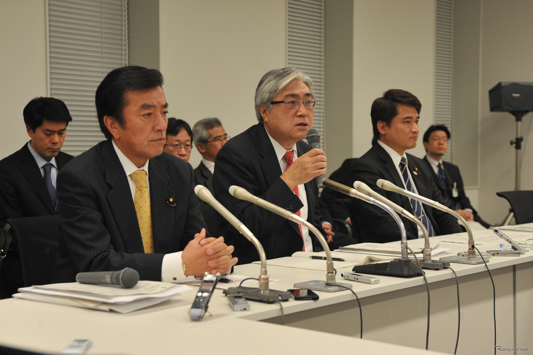 （16日・衆議院議員会館）　撮影＝中島みなみ