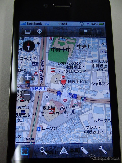 MapFan for iPhone、Ver.1.4に進化