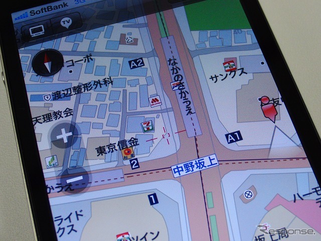ユーザーの要望を取り入れて進化した「MapFan for iPhone」