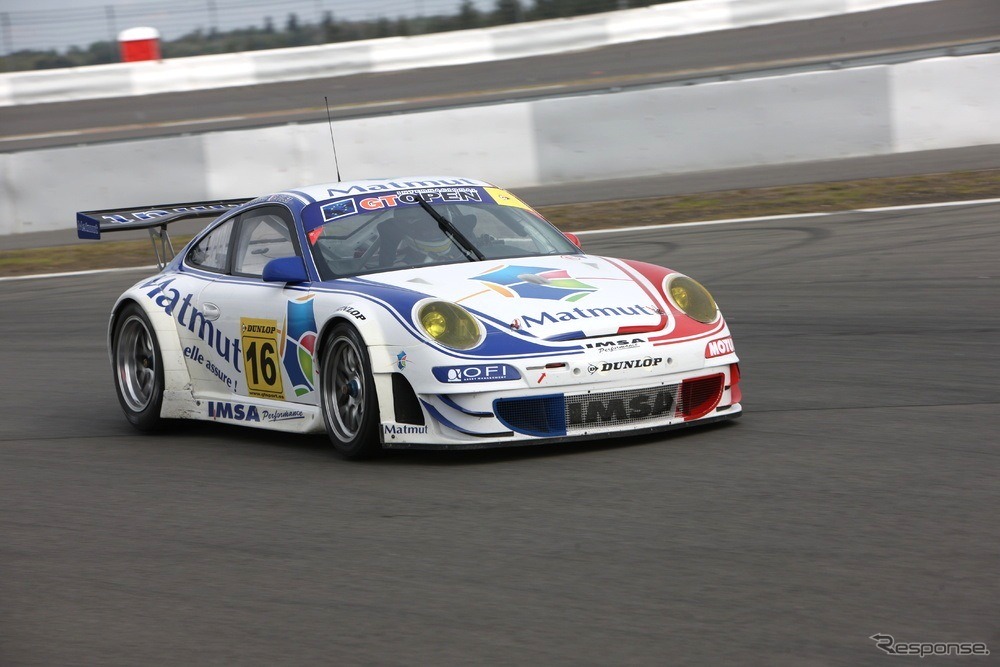 911 GT3 RSR。2010年インターナショナルGTオープン