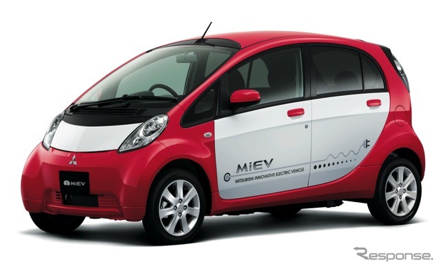 i-MiEV。コスタリカでの販売開始セレモニー