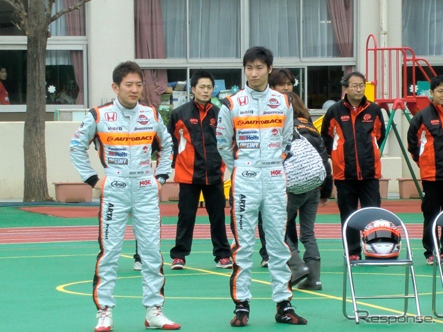 今季、ARTA HSVでGT500を戦う武藤英紀（左）と小林崇志