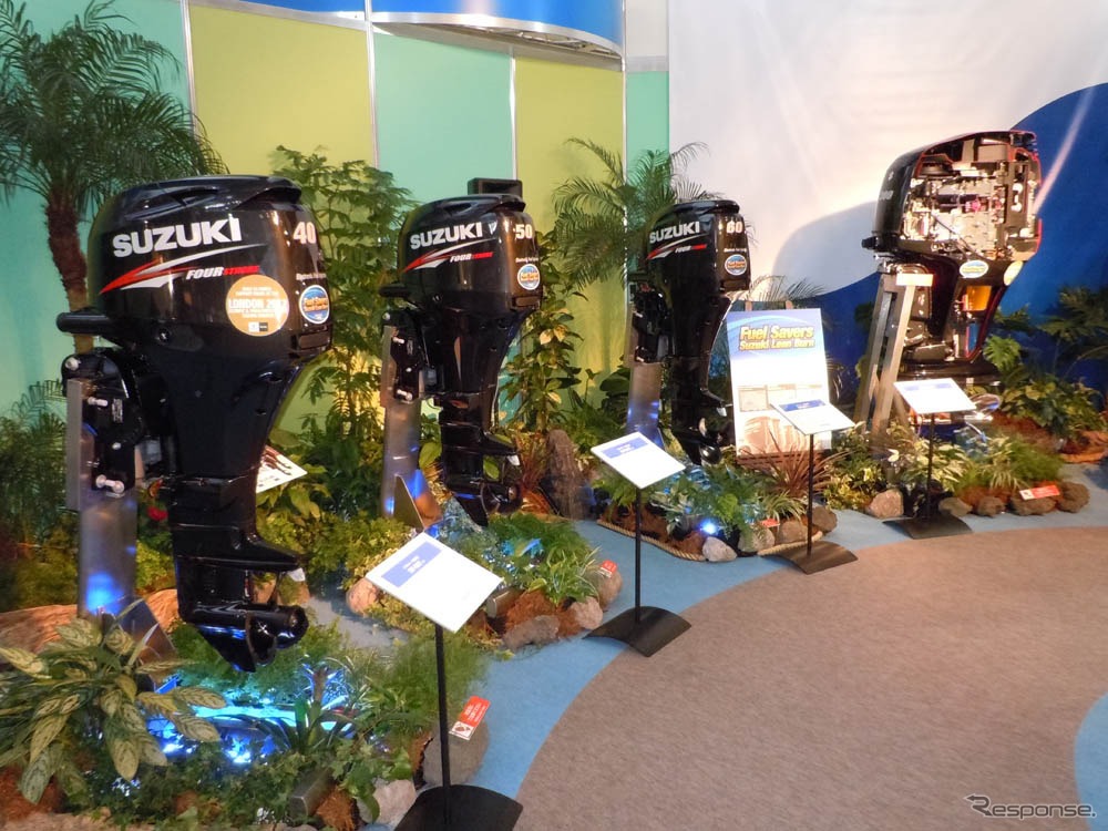 スズキの船外機ブース