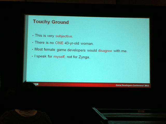 【GDC2011】43歳の女性が遊びたいゲームとは？Zyngaの女性プロデューサーが語る「萎え」と「萌え」 【GDC2011】43歳の女性が遊びたいゲームとは？Zyngaの女性プロデューサーが語る「萎え」と「萌え」