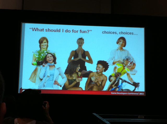 【GDC2011】43歳の女性が遊びたいゲームとは？Zyngaの女性プロデューサーが語る「萎え」と「萌え」 【GDC2011】43歳の女性が遊びたいゲームとは？Zyngaの女性プロデューサーが語る「萎え」と「萌え」