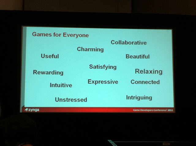 【GDC2011】43歳の女性が遊びたいゲームとは？Zyngaの女性プロデューサーが語る「萎え」と「萌え」2 【GDC2011】43歳の女性が遊びたいゲームとは？Zyngaの女性プロデューサーが語る「萎え」と「萌え」2