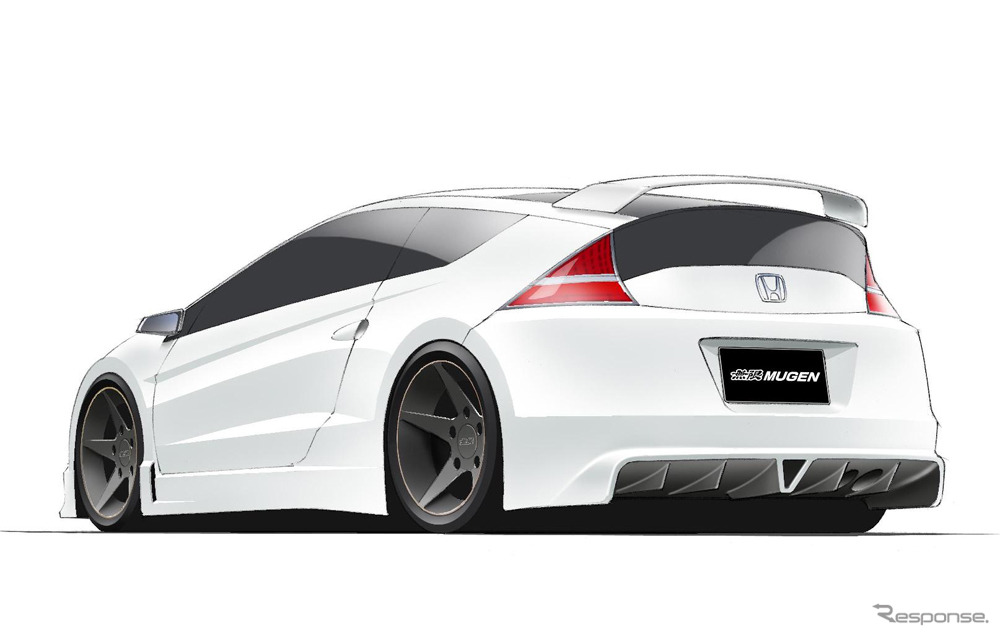 CR-Z無限コンプリートカーのデザインスケッチ
