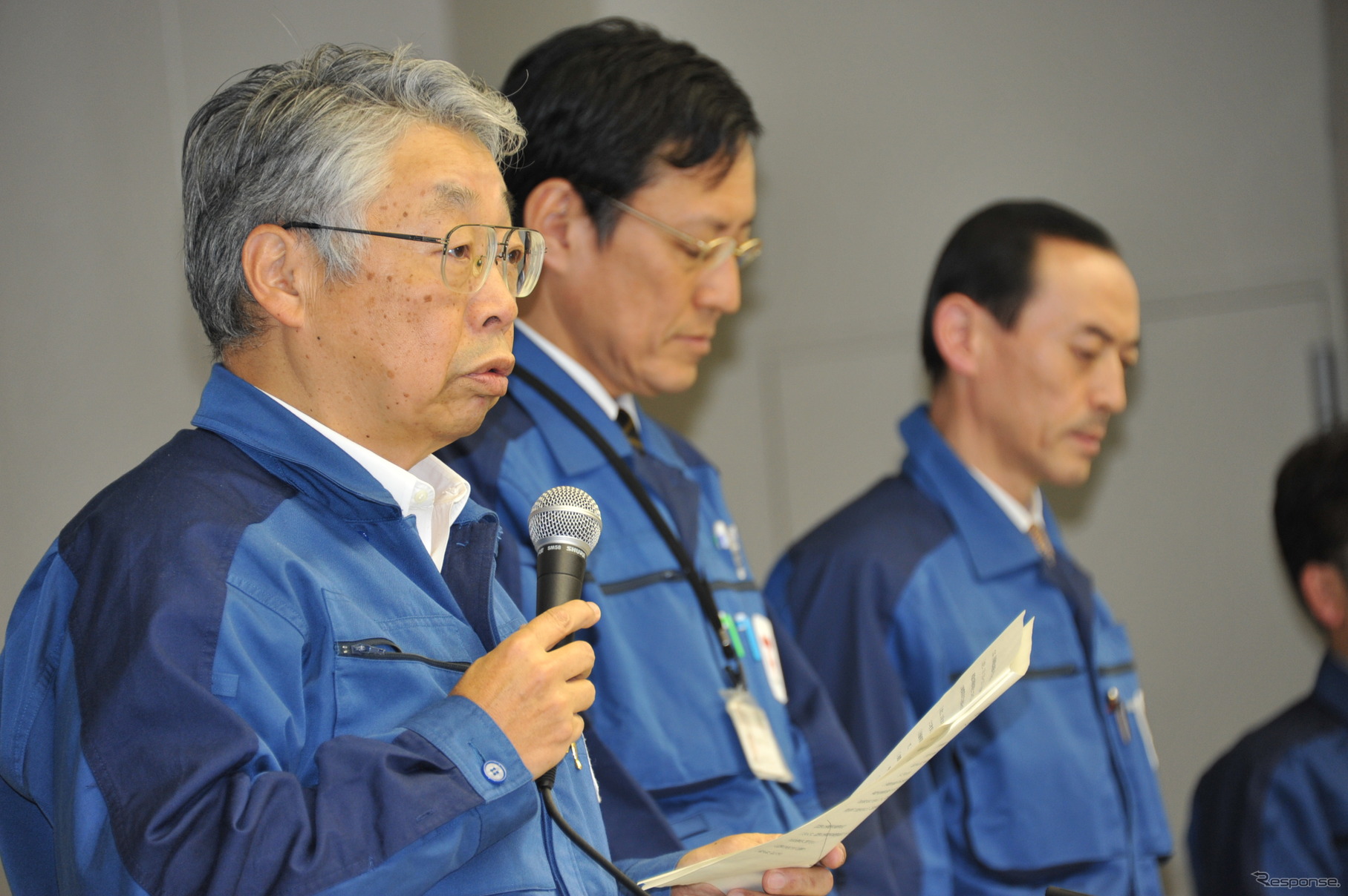 （24日18時・東電本店）　撮影＝中島みなみ