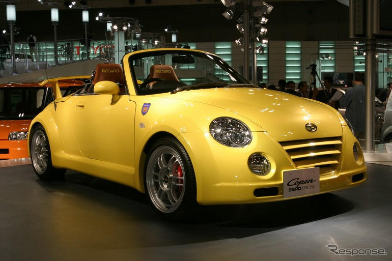 【東京ショー2003速報】ダイハツ、本音では発売したい…『コペン1300』