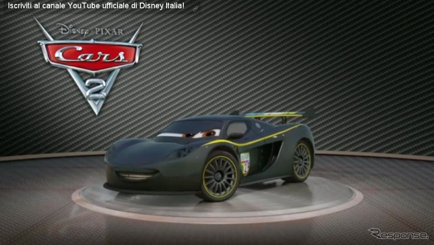 ハミルトン選手が吹き替えも担当する 動画キャプチャ