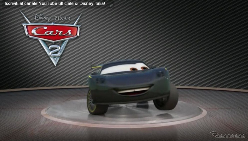 ハミルトン選手が吹き替えも担当する 動画キャプチャ