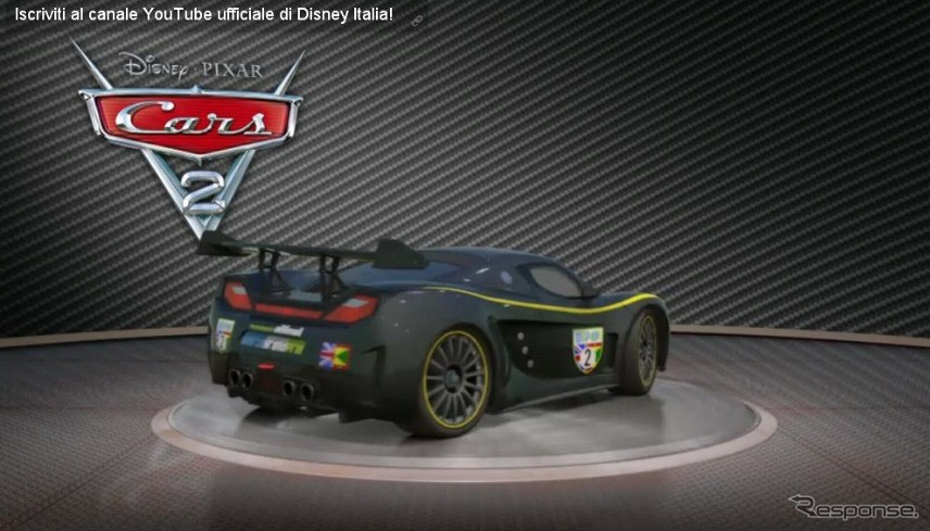 ハミルトン選手が吹き替えも担当する 動画キャプチャ