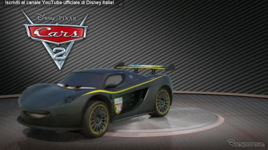 ハミルトン選手が吹き替えも担当する 動画キャプチャ